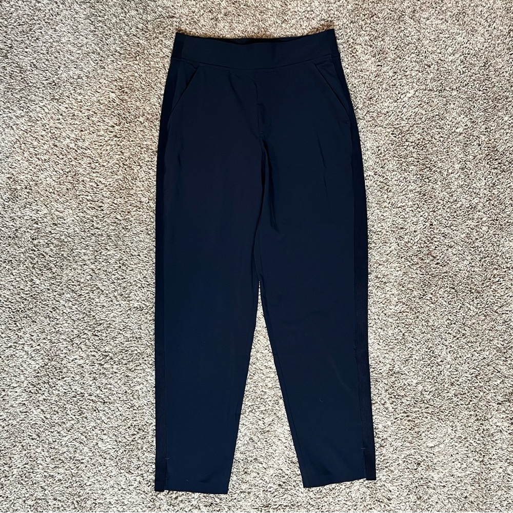 Athleta Brooklyn Mid Rise Ankle Pants in Navy - Picture 3 of 10